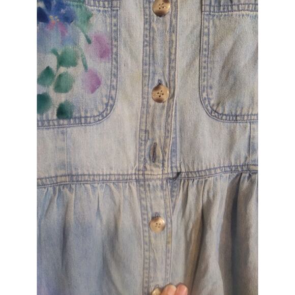 Fads Vintage Button-up Maxi Dress - Picture 8 of 8